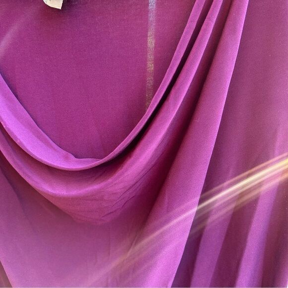 Star Vixen blouse short sleeve scoop flow neckline size large - Picture 4 of 7